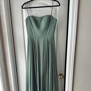 Jenny Yoo Renee Eucalyptus Dress